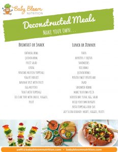 deconstructed meals 